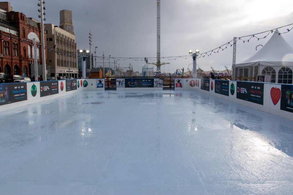 Christmas by the sea blackpool 2025 ice rink